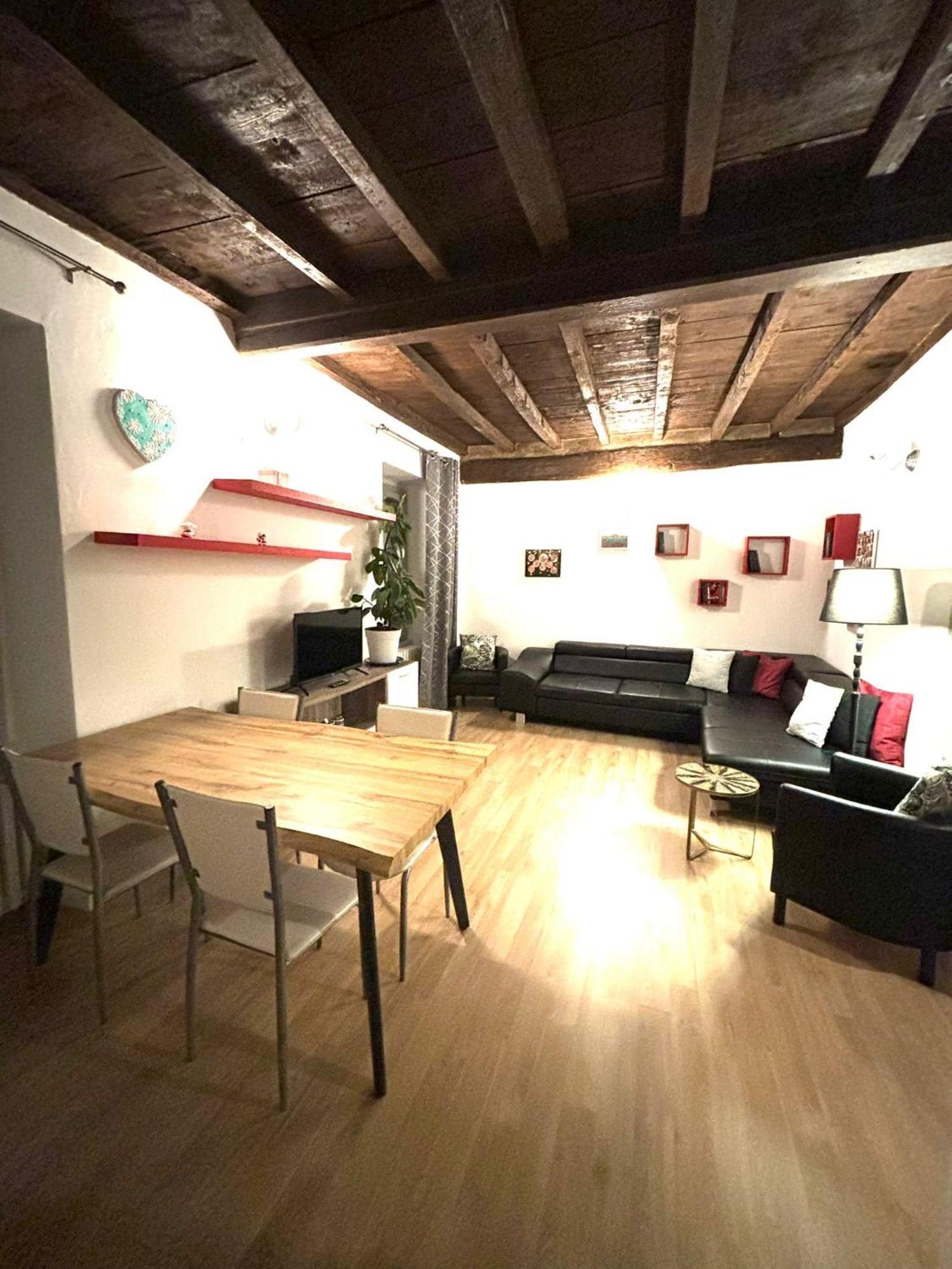Babalu Con Vista Lago Arona Bagian luar foto